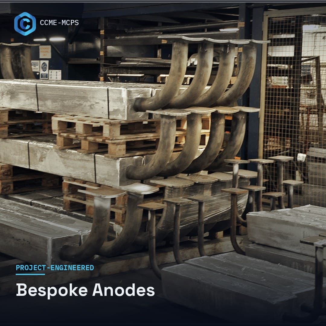 Bespoke Anodes — Project-engineered