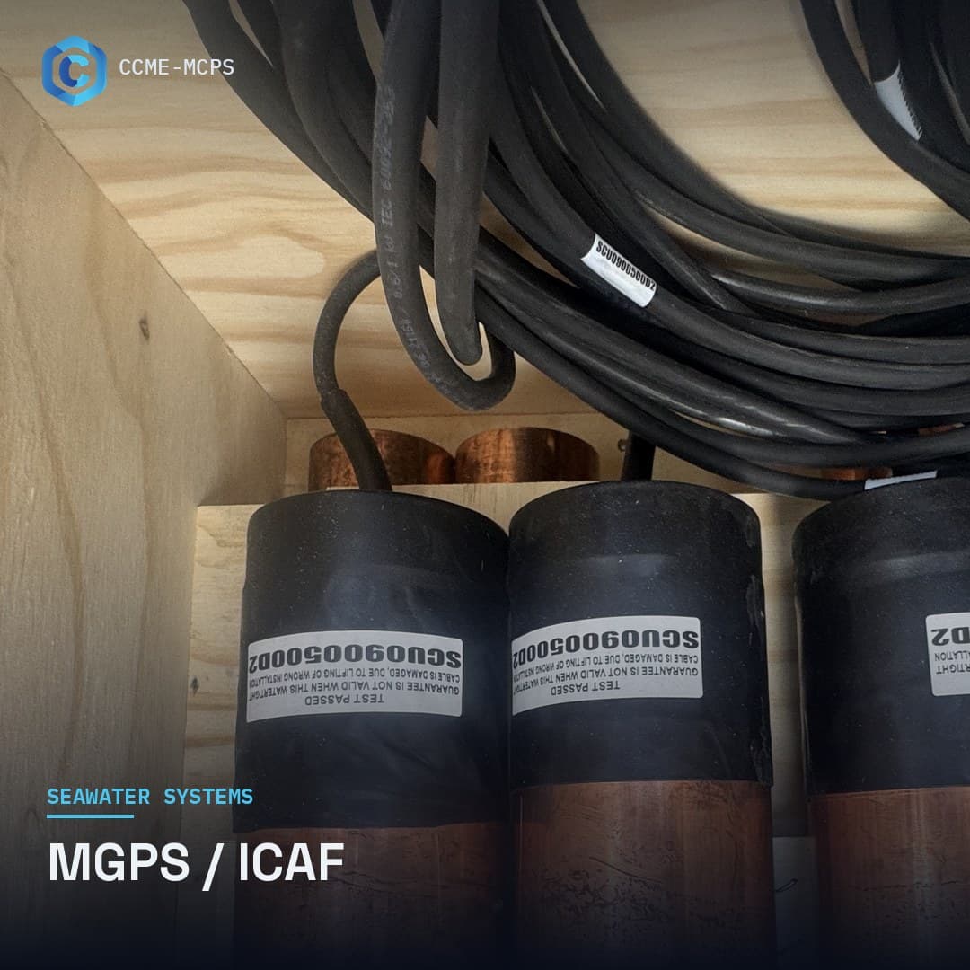 MGPS / ICAF — Seawater systems
